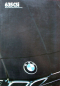 Preview: BMW 635 CSi Modellprogramm 1986 Automobilprospekt (10223)